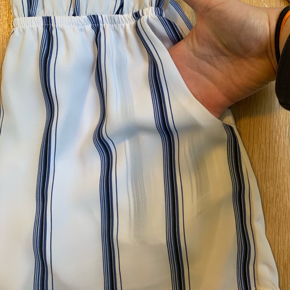 Striped Romper - image 4